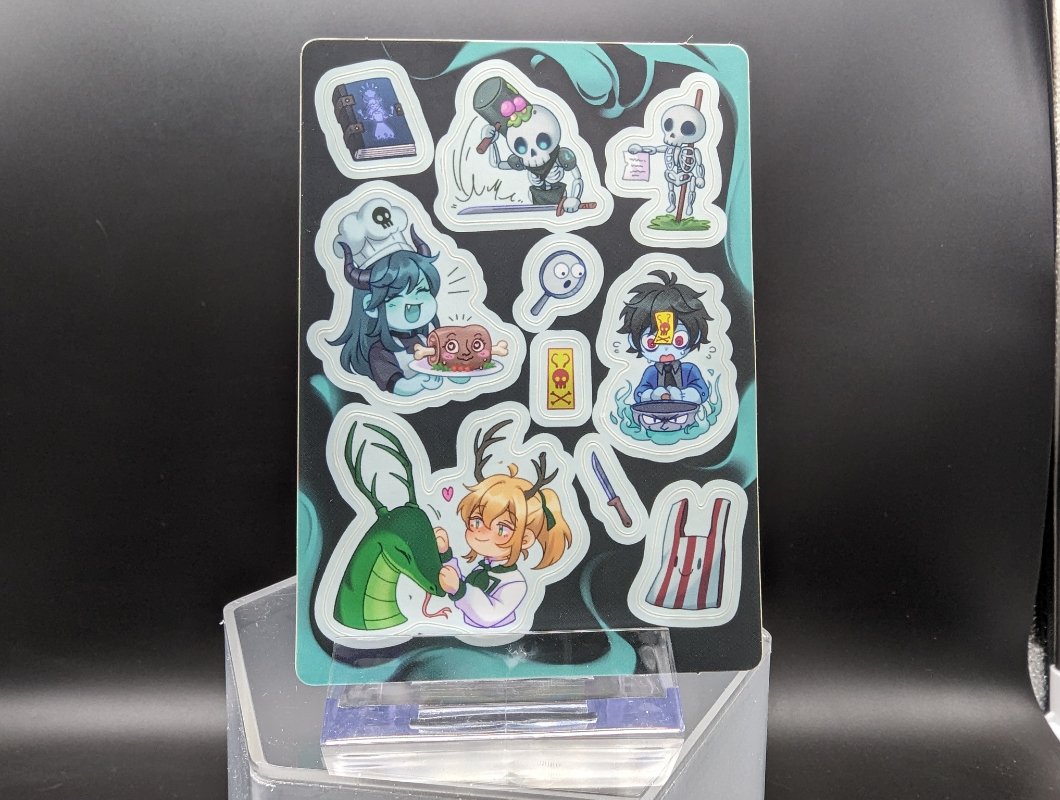 assorted stickers